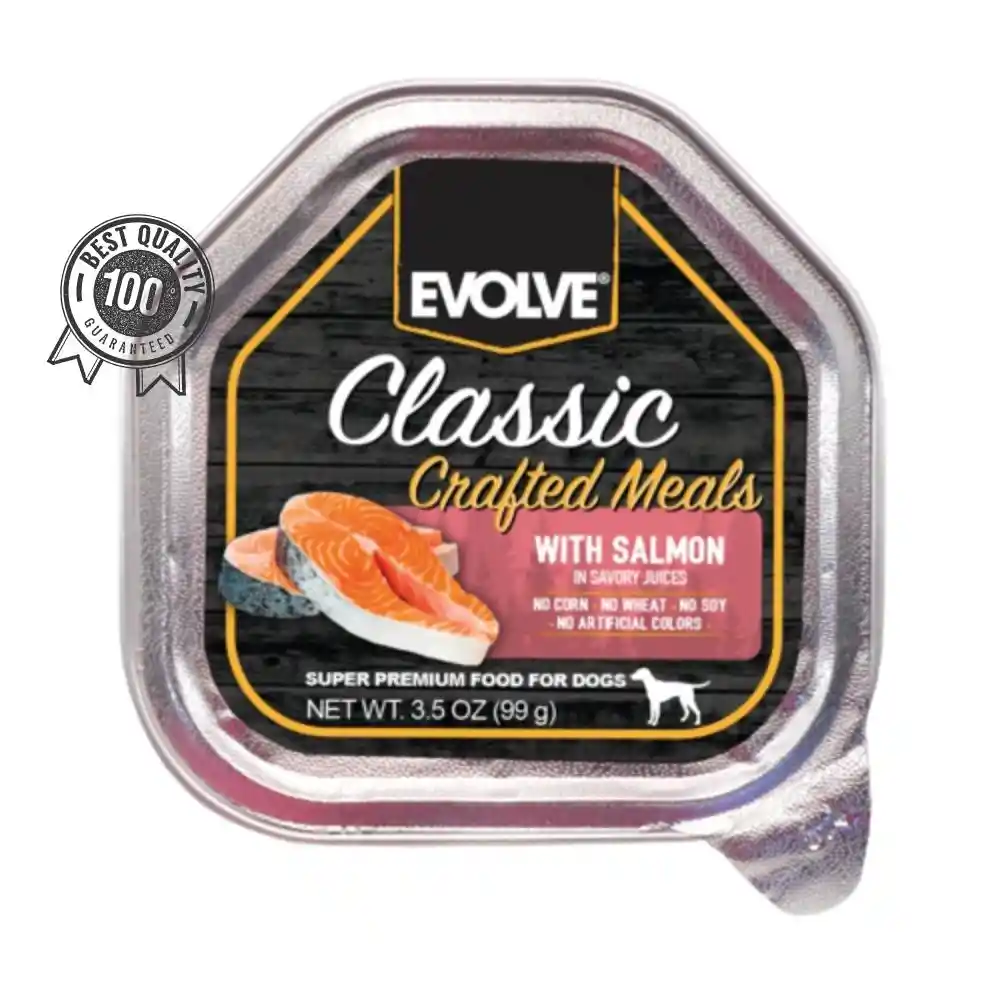 Evolve Classic Crafted Meals Salmon Recipe Dog Food