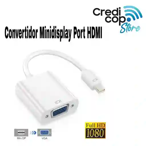 Convertidor Mini Display Port A Vga