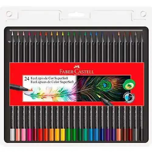 Colores Supersoft Faber-castell *24 7891360646419