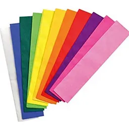 PAPEL CREPE PLIEGO PAQUETE X10 U