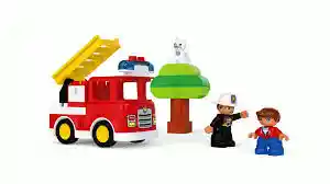 Lego Juguete De Construcción Camión De Bomberos Duplo 10901