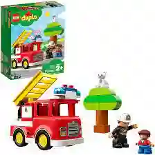 Lego Juguete De Construcción Camión De Bomberos Duplo 10901