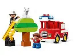 Lego Juguete De Construcción Camión De Bomberos Duplo 10901