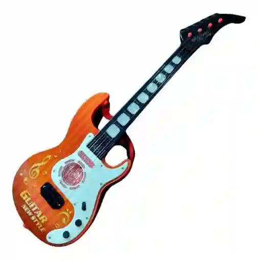 Guitarra Electrica Luces Musical Juguete Niños