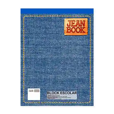 Block Carta Cuadriculado 70H Jean Book