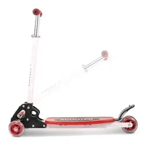 Patineta Monopatín Scooter Metalizada Colores QC-3100