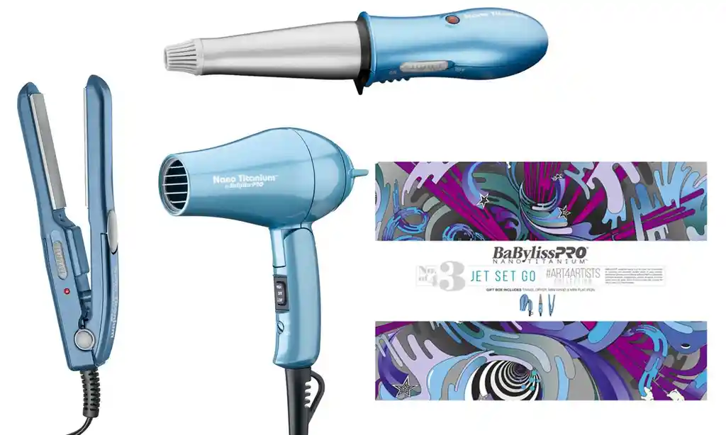 Babyliss Kit De Regalo Mini Secador + Mini Plancha + Mini Rizador