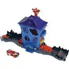 Hot Wheels Ataque A La Mansion Cocodrilo City 4-8 Mattel