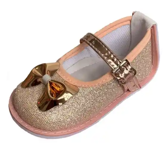 Zapato talla 19 no tuerce tipo baleta para niñas / bebes