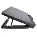 Base refrigerante ajustable N99 para portátil 2 ventiladores