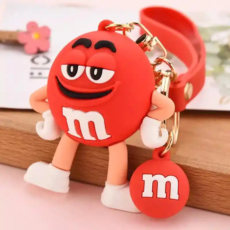 Llavero 3d M&m Rojo