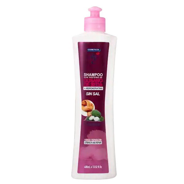 MYE Shampoo Sin Sal Gusano De Seda X 400Ml