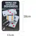  Juego De Mesa Domino 28 Fichas Colores Caja De Lujo