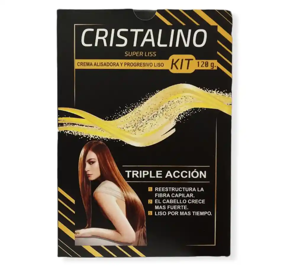 Keratina Alisadora Cristalino Kit X 120g