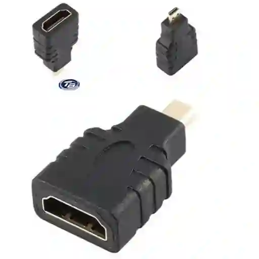 Convertidor Adaptador De Hdmi Hembra A Micro Hdmi Macho