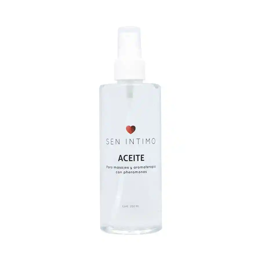 Aceite De Masajes Y Aromaterapia Con Feromonas 250 Ml Sen Intimo