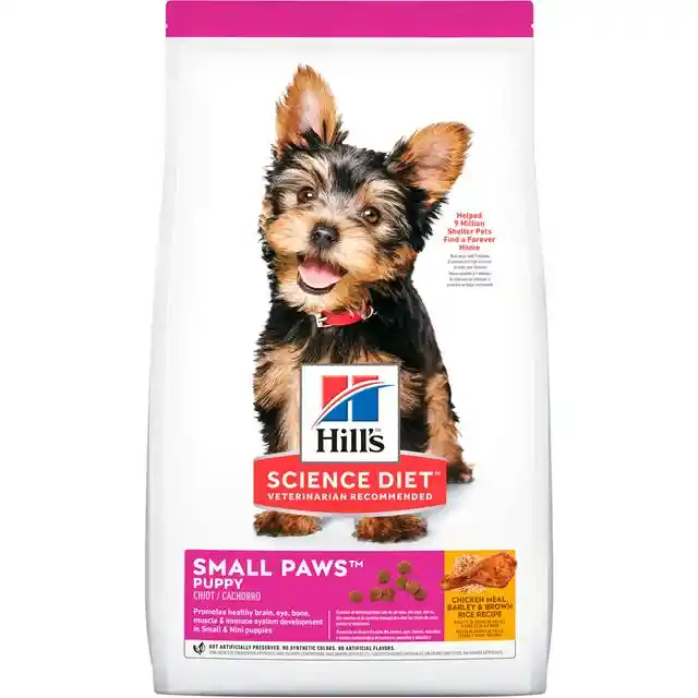 Hills Canino Small Paws Puppy X 4.5 Libras