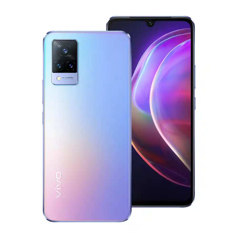  Celular Vivo V21 Azul 8/128Gb Selfie 44Mp+ Banda 