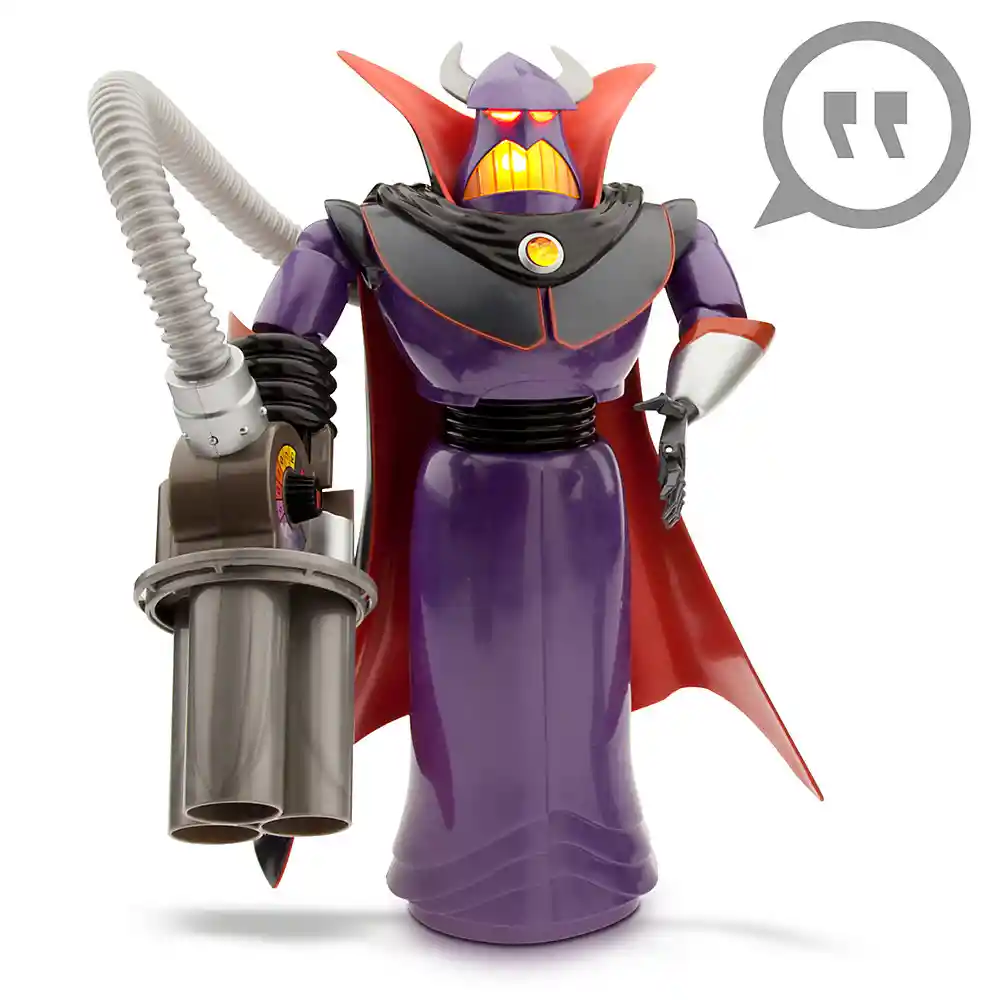 Emperador Zurg, Figura de acción parlante interactiva Zurg, Toy Story, Disney Store