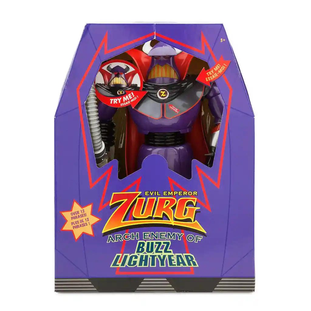 Emperador Zurg, Figura de acción parlante interactiva Zurg, Toy Story, Disney Store