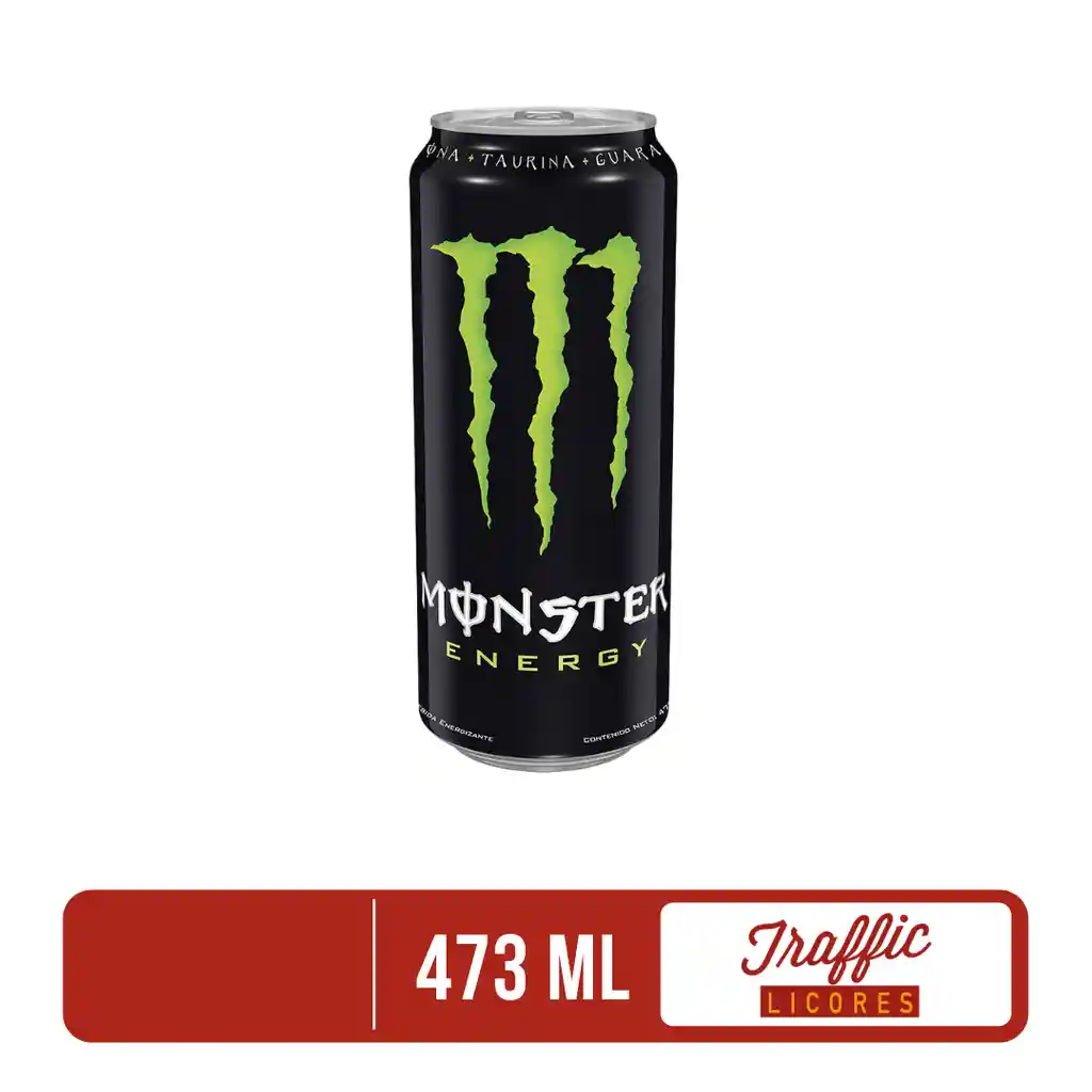 Monster Green Lata 473Ml * 1Und