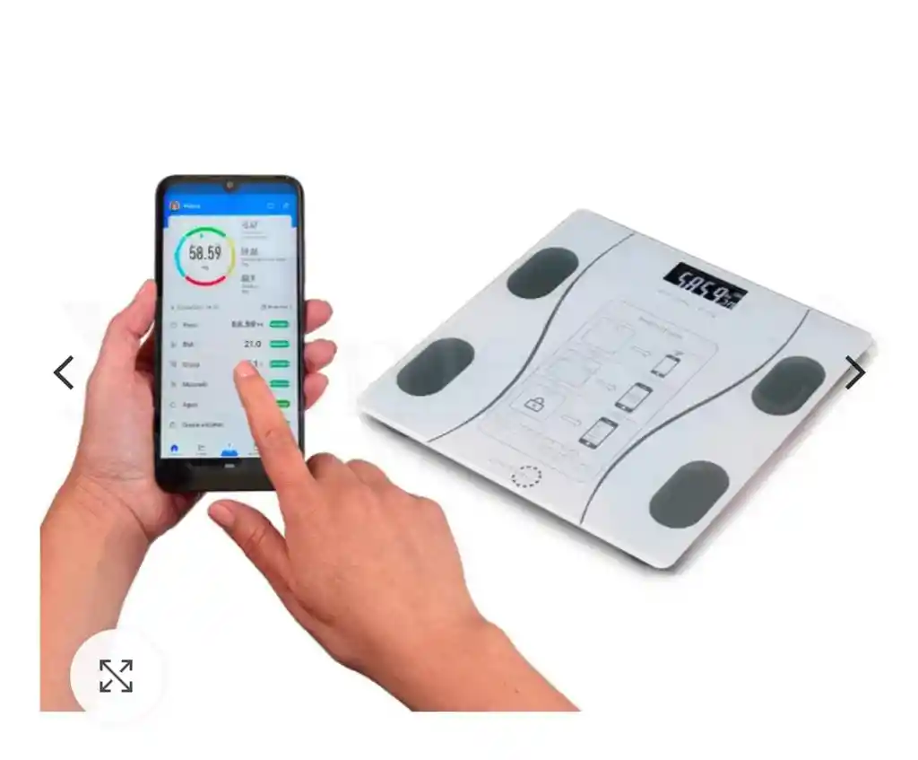 Báscula  bluetooth bathroom scale