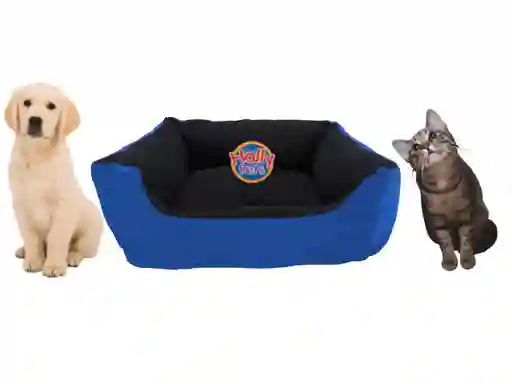  Cama Mediana Impermeable Azul Claro