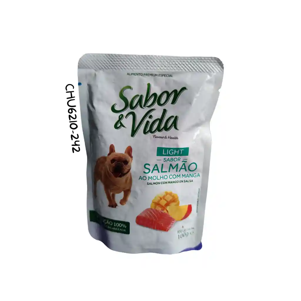ALIMENTO SALMON Y MANGO SABOR & VIDA