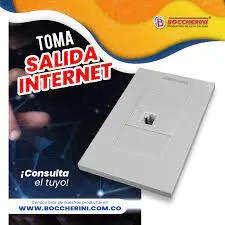 toma salida Internet 