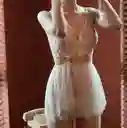 Lencería Ropa Íntima Interior Mujer "atenas" Blanco | August
