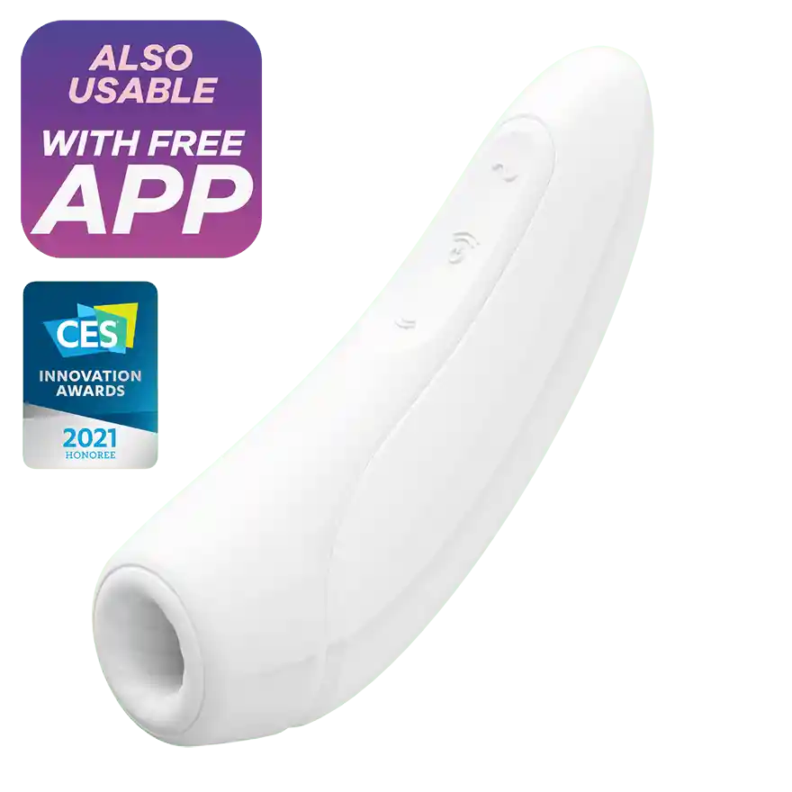 Succionador Curvy 1+ Blanco Satisfyer