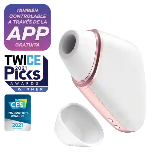 Succionador Love Triangle Blanco Satisfyer