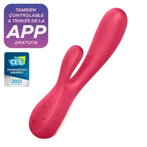 Vibrador Mono Flex Rojo Satisfyer