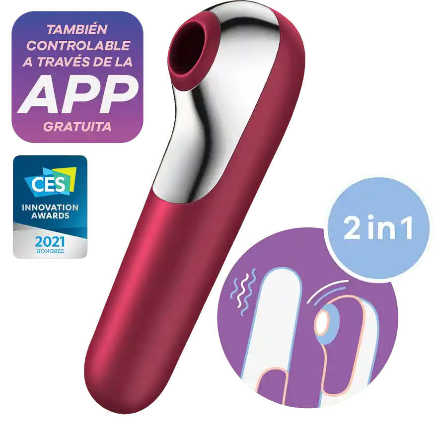 Succionador Dual Love Rojo Satisfyer