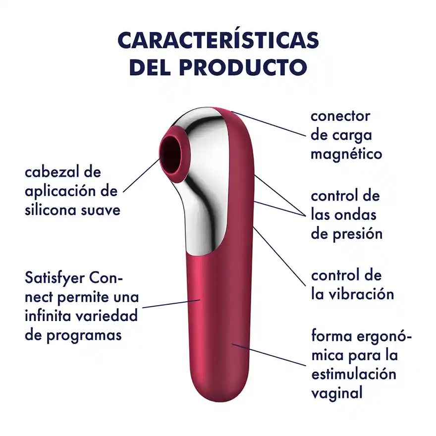 Succionador Dual Love Rojo Satisfyer