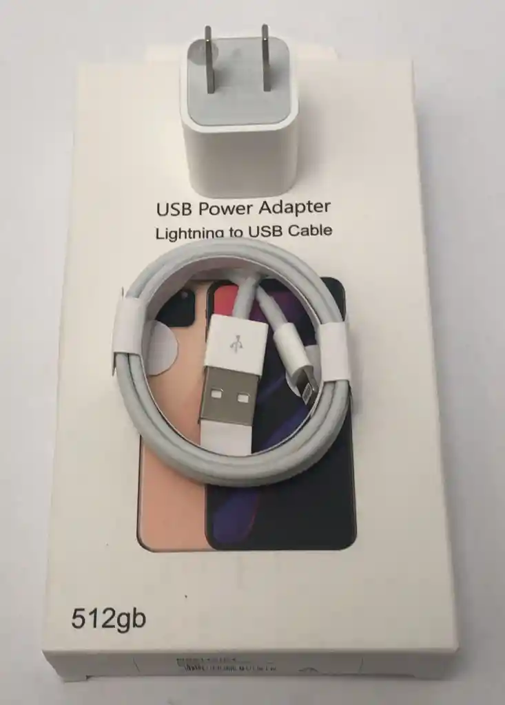 Cargador De Iphone 5w Entrada Usb