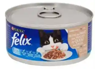 Felix Alimento Para Gato Filetes De Pavo Con Trocitos De Queso