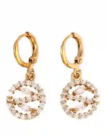 Aretes Dorados Shine