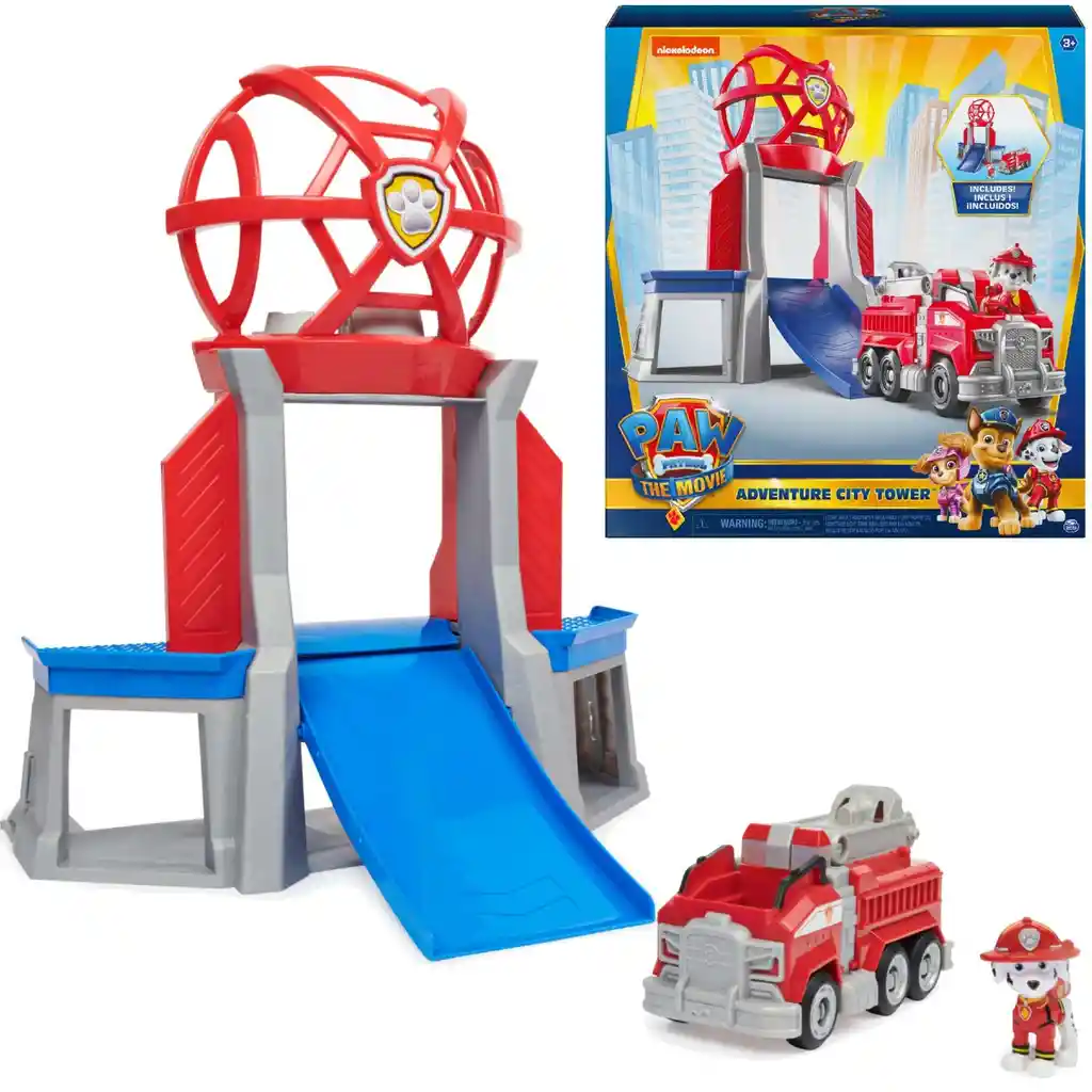 Paw Patrol Torre Pequeña Estacion Patrulla Canina