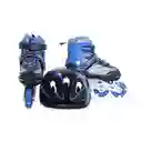 Patines De Iniciación Para Niños Azul