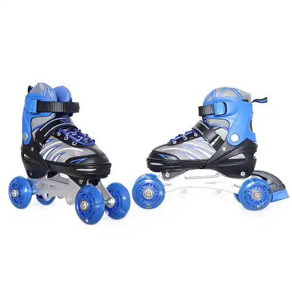 Patines De Iniciación Para Niños Azul