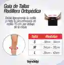 Rodillera Ortopédica Deportiva Elástica Para Gimnasio