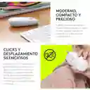 Logitech Mouse Inalambricopebble M350, Moderno Y Silencioso Blanco
