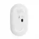 Logitech Mouse Inalambricopebble M350, Moderno Y Silencioso Blanco
