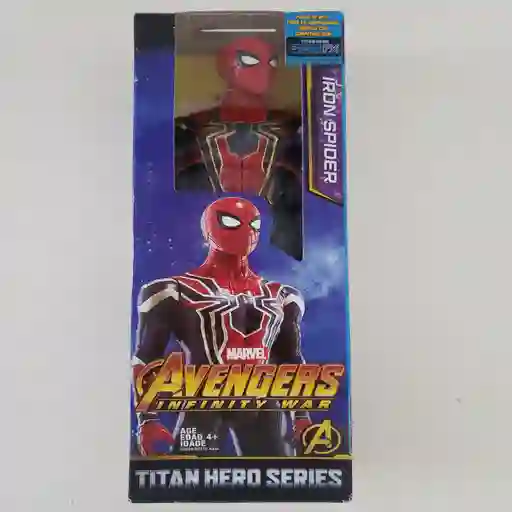  Figura Muneco Iron Spider Man  Titan Hero Series Pequeno 