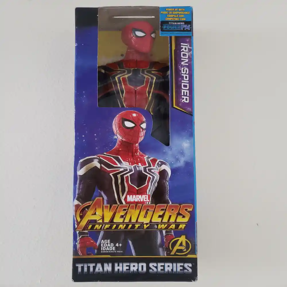  Figura Muneco Iron Spider Man  Titan Hero Series Pequeno 
