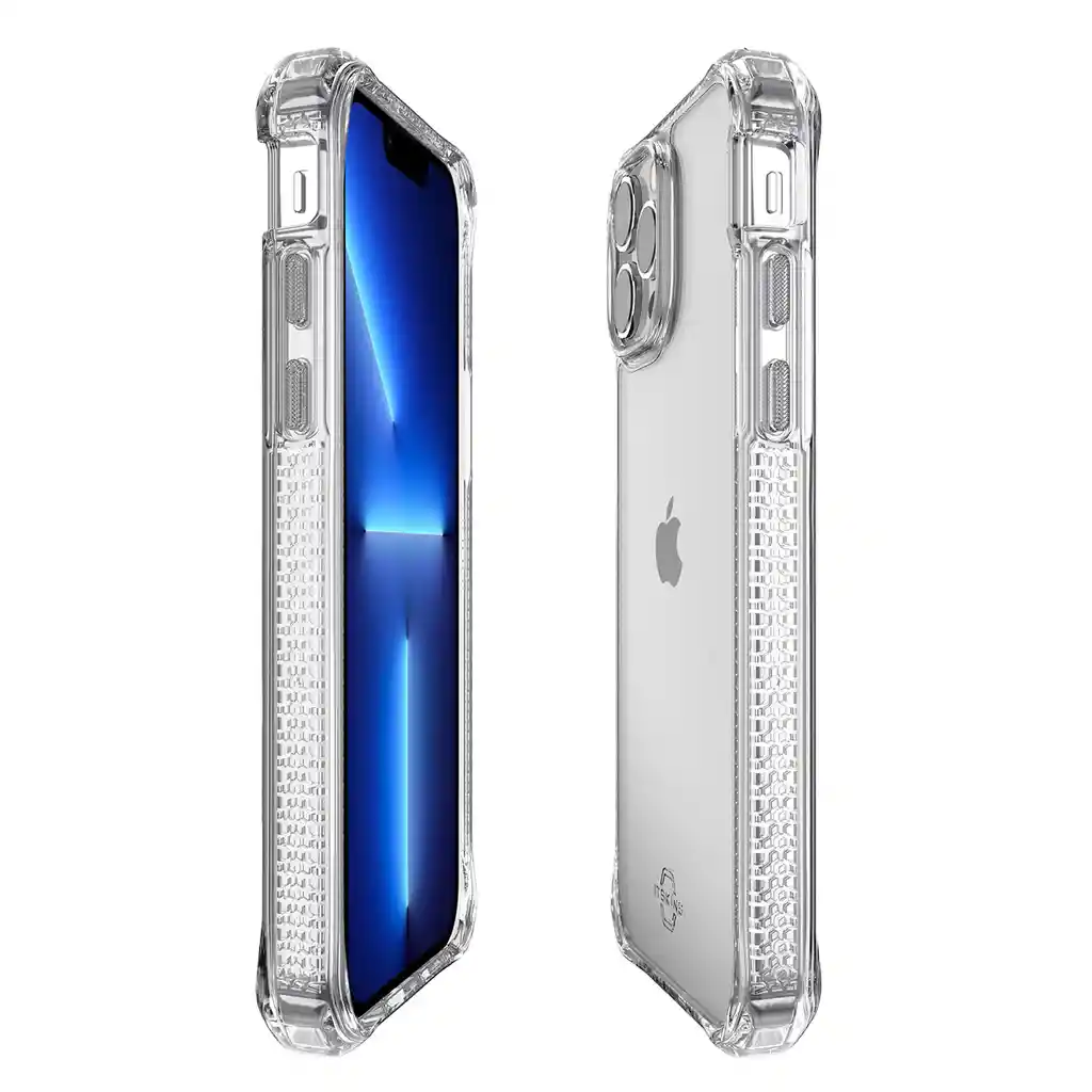 iPhone Estuche Itskins Hybrid/Clear Para13 Pro