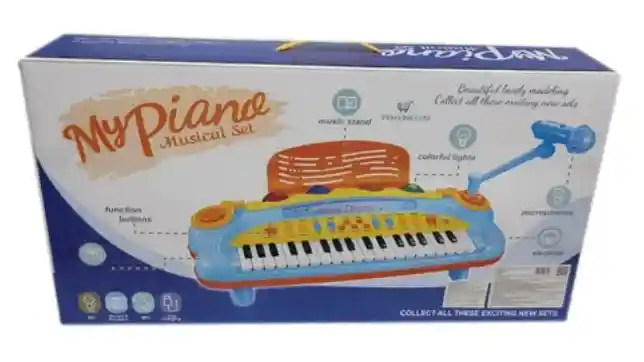 Juguete Organeta Piano Musical 37 Teclas Para Niño