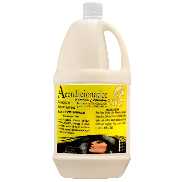 Active Acondicionador Keratina Y Vitamina E X 2000ml