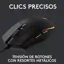 Logitech Mouse Gamer G203 Lightsync Rgb. 6 Botones / 8000Dpi Negro